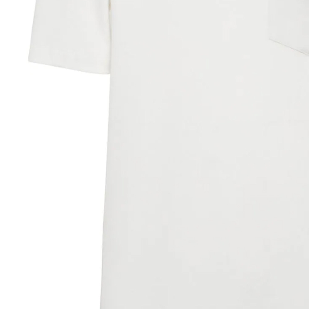 Sizing Brunello Cucinelli FW23 白色純色圓領短袖T恤 MW8397197-C1010