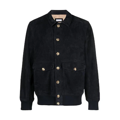 Brunello Cucinelli FW23 Black Solid Casual Long-Sleeve Jacket MPCAE1964-CBO32