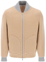 Brunello Cucinelli FW23 Colorblock Zip Jacket - Yellow MY4139933-CV889 Brunello Cucinelli FW23 Colorblock Zip Jacket - Yellow MY4139933-CV889