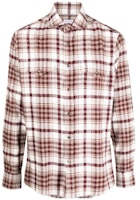 Brunello Cucinelli FW23 Plaid Printed Single-Breasted Long Sleeve Shirt Multicolor Men. MY6164008-C001 Brunello Cucinelli FW23 Plaid Printed Single-Breasted Long Sleeve Shirt Multicolor Men. MY6164008-C001