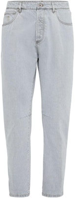 Brunello Cucinelli FW23 Celana Jeans Pria Patch Tapered Zipper Solid M242PX1290-C8384 Order Brunello Cucinelli FW23 Celana Jeans Pria Patch Tapered Zipper Solid M242PX1290-C8384