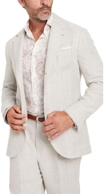 Brunello Cucinelli FW23 米色條紋單排扣男士西裝外套 MS4997BND-C002 Lookbook Brunello Cucinelli FW23 米色條紋單排扣男士西裝外套 MS4997BND-C002