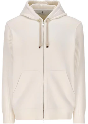 브루넬로 쿠치넬리 FW23 화이트 솔리드 드로스트링 집업 후디 MTU239052G-C2723 Buy 브루넬로 쿠치넬리 FW23 화이트 솔리드 드로스트링 집업 후디 MTU239052G-C2723
