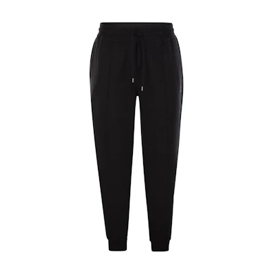 Brunello Cucinelli FW24 Black Mid-Rise Drawstring Tapered Casual Pants. MM8313271G-CSQ44