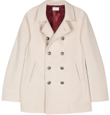Brunello Cucinelli FW24 米色雙排扣休閒長袖外套 MT4977008K-C058 Buy Brunello Cucinelli FW24 米色雙排扣休閒長袖外套 MT4977008K-C058
