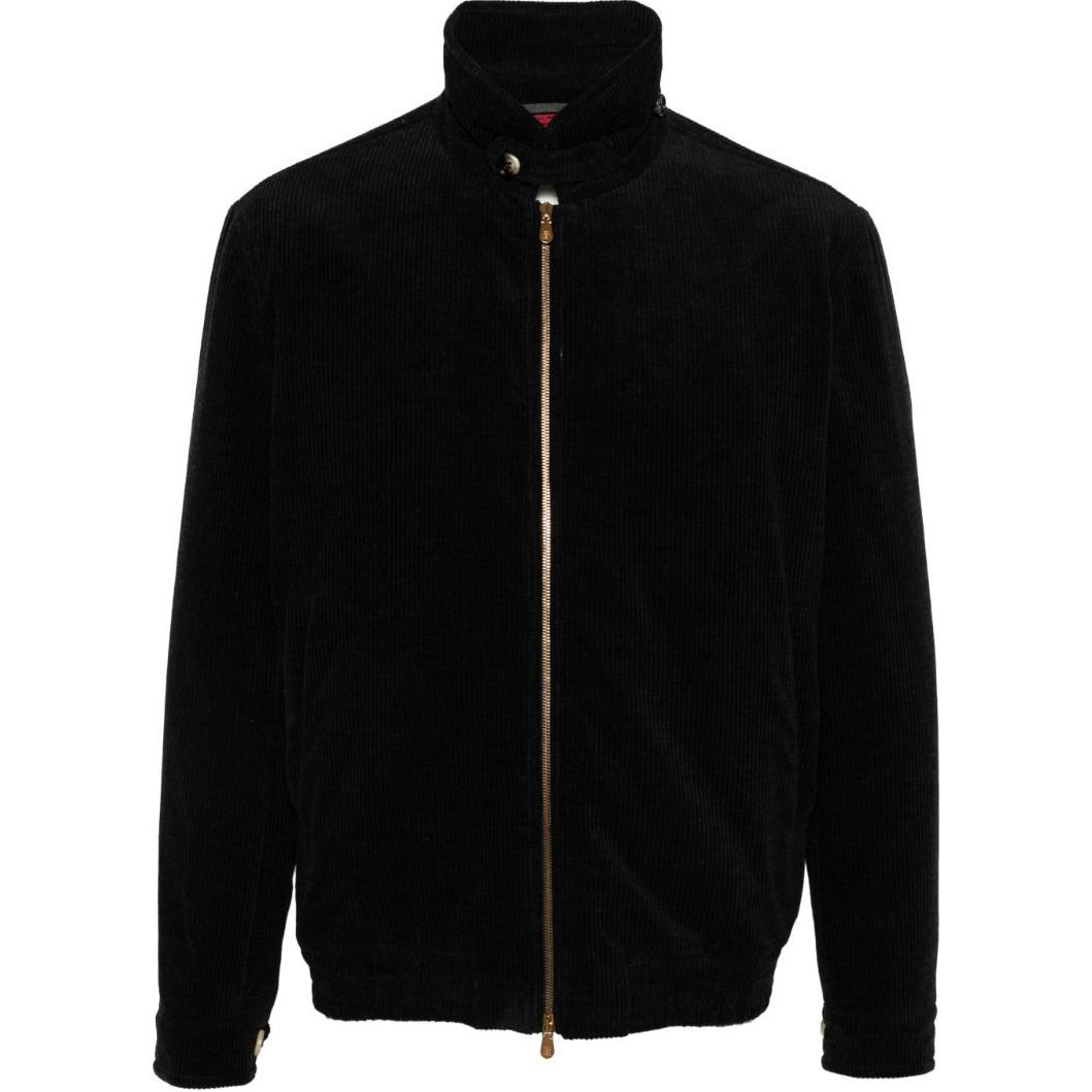 Brunello Cucinelli FW24 Solid High Neck Zip-Up Loose Jacket - Dark Gray MY4766385-CKC90