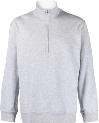 布魯內洛庫奇內利灰色半拉鍊長袖運動衫 MTU143465-C048 Buy 布魯內洛庫奇內利灰色半拉鍊長袖運動衫 MTU143465-C048