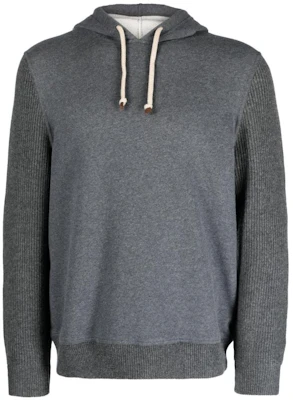 브루넬로 쿠치넬리 그레이 솔리드 풀오버 후디 MTU239051G-C080 Buy 브루넬로 쿠치넬리 그레이 솔리드 풀오버 후디 MTU239051G-C080