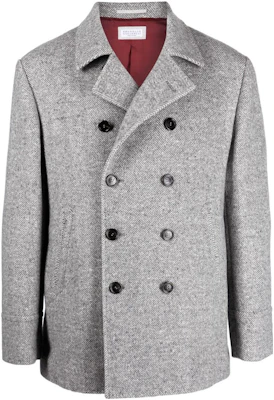 Chaqueta Gris de Manga Larga con Bolsillos Laterales Brunello Cucinelli MQ4497008-C6496 Buy Chaqueta Gris de Manga Larga con Bolsillos Laterales Brunello Cucinelli MQ4497008-C6496