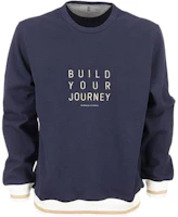 Brunello Cucinelli Letter Print Pullover Sweatshirt Navy Blue M0T359220GC-DW11 Brunello Cucinelli Letter Print Pullover Sweatshirt Navy Blue M0T359220GC-DW11