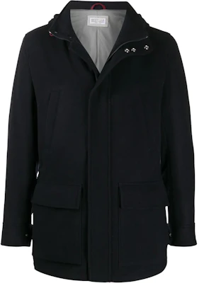 Chaqueta Brunello Cucinelli Manga Larga con Capucha Azul Oscuro MT4976416-CL209 Buy Chaqueta Brunello Cucinelli Manga Larga con Capucha Azul Oscuro MT4976416-CL209