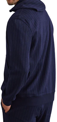 布内洛·库奇内利海军蓝条纹长袖拉链连帽衫 MM8339069G-C705 Purchase 布内洛·库奇内利海军蓝条纹长袖拉链连帽衫 MM8339069G-C705
