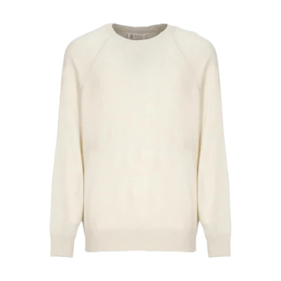 Brunello Cucinelli Relaxed Fit Crewneck Solid Pullover Sweatshirt M3609218-CYH13