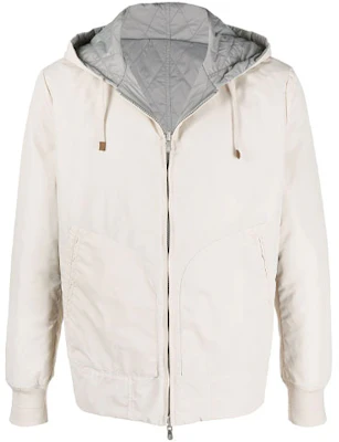 Brunello Cucinelli 雙面連帽外套 米白色 MW4386494C-C660 Buy Brunello Cucinelli 雙面連帽外套 米白色 MW4386494C-C660