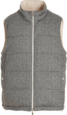 Brunello Cucinelli 雙面高領拉鏈無袖外套 MQ4231875CCG24 Buy Brunello Cucinelli 雙面高領拉鏈無袖外套 MQ4231875CCG24