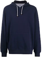 Brunello Cucinelli Solid Color Blue Long-Sleeve Hoodie MTU149007G-C6134 Brunello Cucinelli Solid Color Blue Long-Sleeve Hoodie MTU149007G-C6134