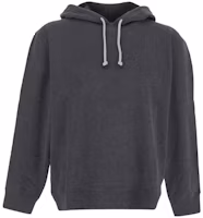 Brunello Cucinelli Solid Color Hoodie Pullover in Dark Gray MTU149021-GC080 Brunello Cucinelli Solid Color Hoodie Pullover in Dark Gray MTU149021-GC080