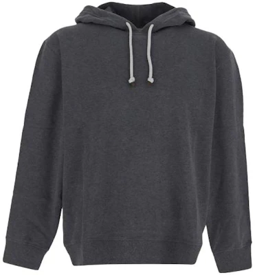 Brunello Cucinelli Solid Color Hoodie Pullover in Dark Gray MTU149021-GC080 Buy Brunello Cucinelli Solid Color Hoodie Pullover in Dark Gray MTU149021-GC080