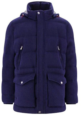 브루넬로 쿠치넬리 솔리드 컬러 두꺼운 후드 자켓 블루 M221P219CTV87 Buy 브루넬로 쿠치넬리 솔리드 컬러 두꺼운 후드 자켓 블루 M221P219CTV87