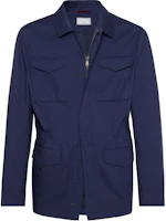 Brunello Cucinelli Solid Double-Breasted Jacket in Night Black MB4036189-C418 Brunello Cucinelli Solid Double-Breasted Jacket in Night Black MB4036189-C418