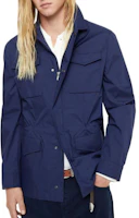 Shop Brunello Cucinelli 夜黑色雙排扣西裝外套 MB4036189-C418
