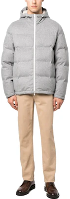 布内洛·库奇内利纯灰色拉链连帽夹克 MM4631900-CQF80 Lookbook 布内洛·库奇内利纯灰色拉链连帽夹克 MM4631900-CQF80