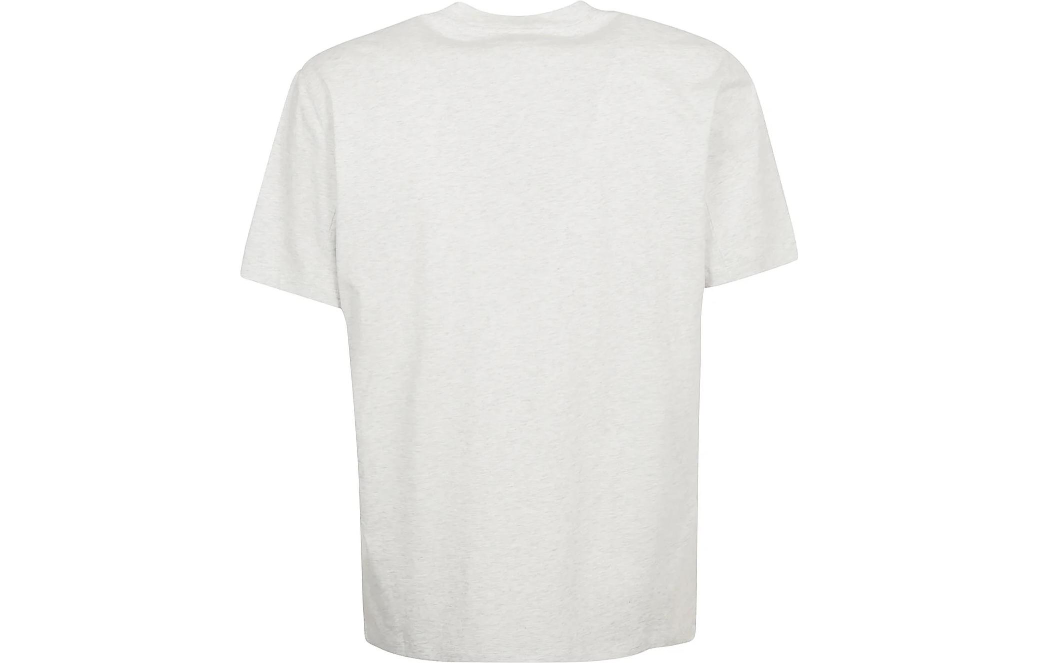 Lookbook Camiseta Brunello Cucinelli para Hombre con Logo Impreso y Cuello Redondo. M0T618440-CI088