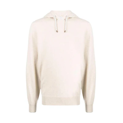 Brunello Cucinelli Solid Pullover Sweatshirt White M2223218CS396