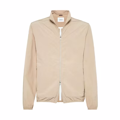Brunello Cucinelli Solid Slim-Fit Zip-Up Jacket Light Brown MD4796162-CZD85