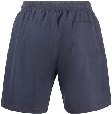 Brunello Cucinelli SS22 藍色刺繡logo鬆緊腰休閒短褲 MQ828041-CZB22 Lookbook Brunello Cucinelli SS22 藍色刺繡logo鬆緊腰休閒短褲 MQ828041-CZB22