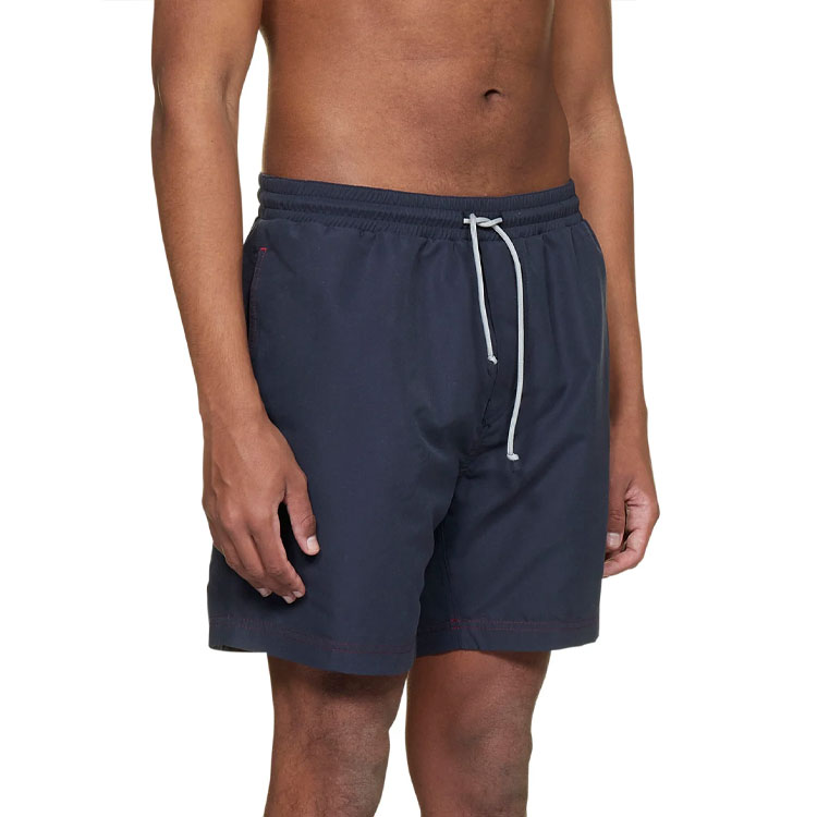 Details for Brunello Cucinelli SS22 藍色刺繡logo鬆緊腰休閒短褲 MQ828041-CZB22