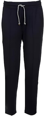 布鲁内洛·库奇内利 SS22 蓝色纯色抽绳休闲裤 M0T353212G-C6134 Buy 布鲁内洛·库奇内利 SS22 蓝色纯色抽绳休闲裤 M0T353212G-C6134