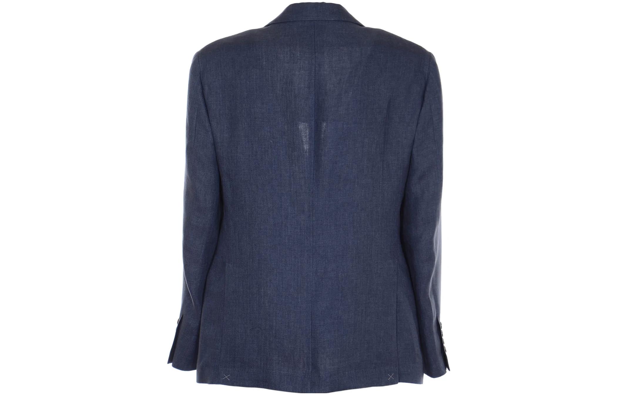 Lookbook Brunello Cucinelli SS22 休閒純色單排扣西裝外套 MD4177BWD-C118