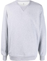 Brunello Cucinelli SS22 Grey Solid Crewneck Pullover Sweatshirt. MTU149073G-C9300 Brunello Cucinelli SS22 Grey Solid Crewneck Pullover Sweatshirt. MTU149073G-C9300