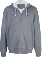 Brunello Cucinelli SS22 Grey Zip-Up Hoodie Jacket M0T319069GC092 Brunello Cucinelli SS22 Grey Zip-Up Hoodie Jacket M0T319069GC092