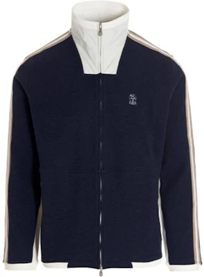 Brunello Cucinelli SS22 海军蓝刺绣标志高领夹克 M0T359286G-CTG32 Buy Brunello Cucinelli SS22 海军蓝刺绣标志高领夹克 M0T359286G-CTG32