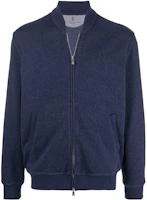 Brunello Cucinelli SS22 Midnight Blue Cashmere Zip Jacket MTU069072G-C014 Brunello Cucinelli SS22 Midnight Blue Cashmere Zip Jacket MTU069072G-C014