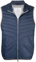 Order Brunello Cucinelli SS22 藍色羽絨背心. MR4051712-CVD03