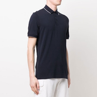 Brunello Cucinelli SS22 藍色純色短袖POLO衫 M0T638126CBL45 Details for Brunello Cucinelli SS22 藍色純色短袖POLO衫 M0T638126CBL45