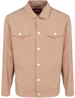 Brunello Cucinelli SS22 Solid Color Collar Jacket Khaki MW4696169-CWG67 Brunello Cucinelli SS22 Solid Color Collar Jacket Khaki MW4696169-CWG67