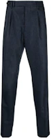 Brunello Cucinelli SS23 Blue Pleated Detail Casual Pants. M038PE1920-C532 Brunello Cucinelli SS23 Blue Pleated Detail Casual Pants. M038PE1920-C532