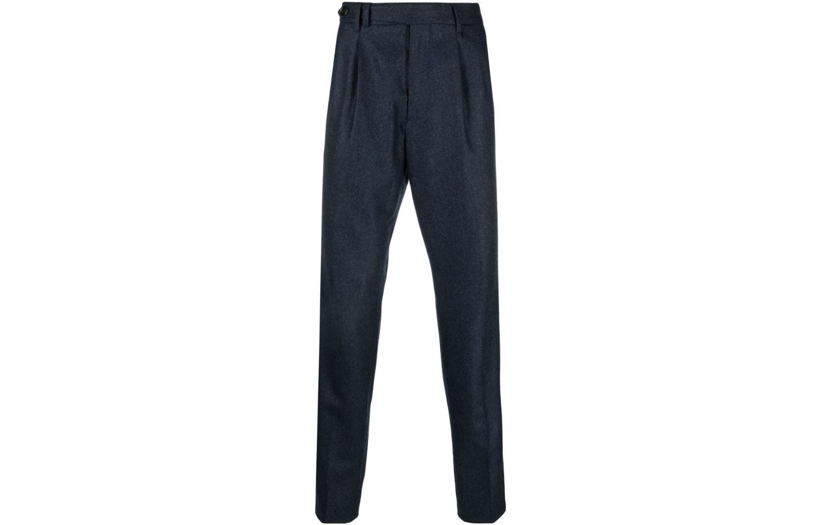 Brunello Cucinelli SS23  Blue Pleated Detail Casual Pants. M038PE1920-C532 圖 2