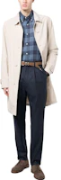 Lookbook Brunello Cucinelli SS23 藍色褶飾休閒長褲 M038PE1920-C532