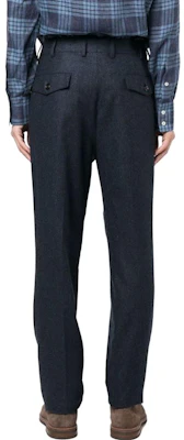 Brunello Cucinelli SS23 Celana Santai Biru Detail Lipit. M038PE1920-C532 Shop Brunello Cucinelli SS23 Celana Santai Biru Detail Lipit. M038PE1920-C532