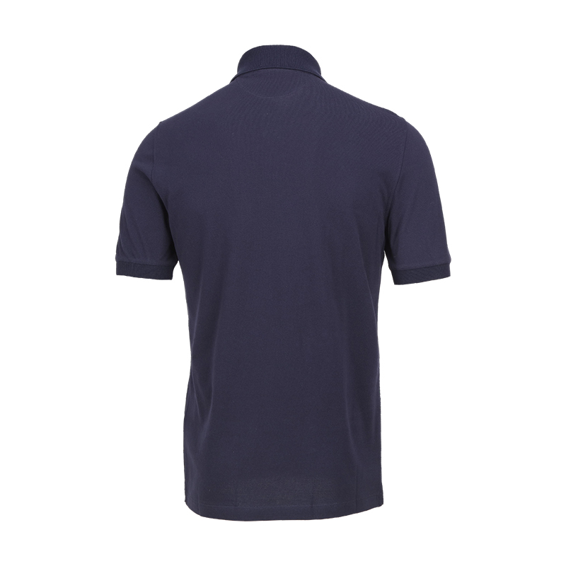 Lookbook Brunello Cucinelli SS23 海軍藍短袖純色標誌休閒Polo衫 M0T638765-CLB35