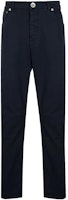 Brunello Cucinelli SS23 Solid Mid-Rise Straight Jeans Deep Blue M277PX1290-C7193 Brunello Cucinelli SS23 Solid Mid-Rise Straight Jeans Deep Blue M277PX1290-C7193