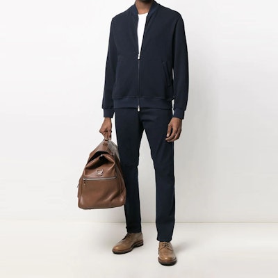 Brunello Cucinelli SS23 深藍色中腰直筒牛仔褲 M277PX1290-C7193 Lookbook Brunello Cucinelli SS23 深藍色中腰直筒牛仔褲 M277PX1290-C7193