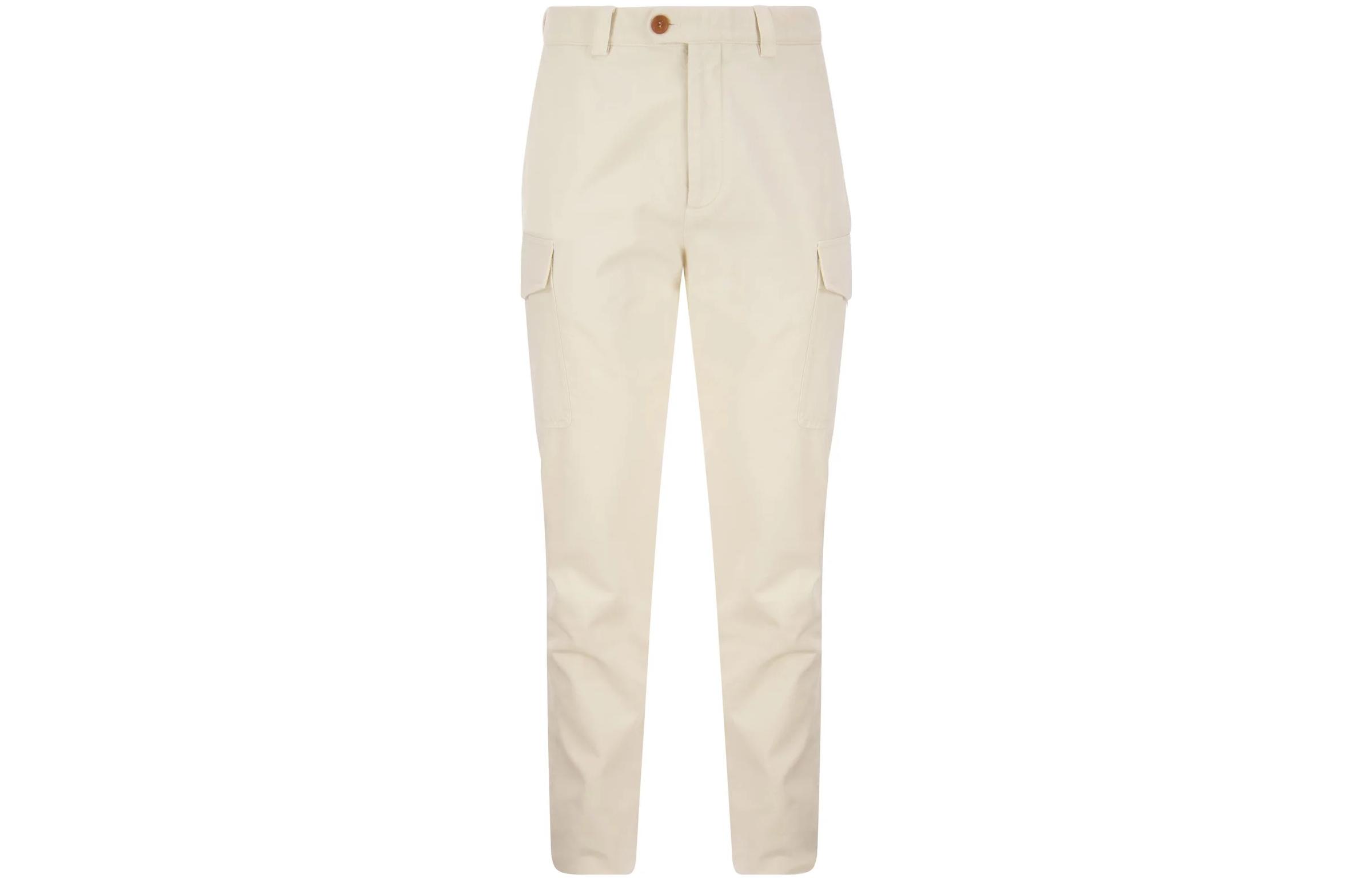 Brunello Cucinelli SS23  Solid Straight-Leg Cargo Casual Pants. M252DE1890-C5797
