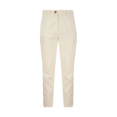 Brunello Cucinelli SS23 Solid Straight-Leg Cargo Casual Pants. M252DE1890-C5797