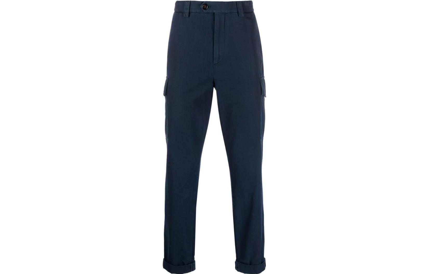 Brunello Cucinelli SS23  Solid Straight-Leg Cargo Casual Pants. M252DE1890-C5797 圖 5